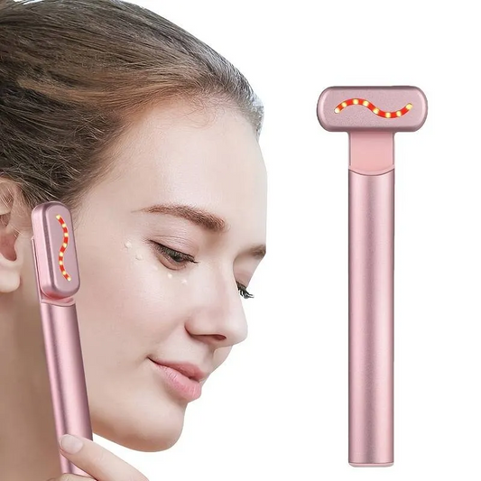 Face led light beauty wand